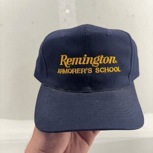 Remington Armorer's School Cap Hat Navy Adjustable Snapback